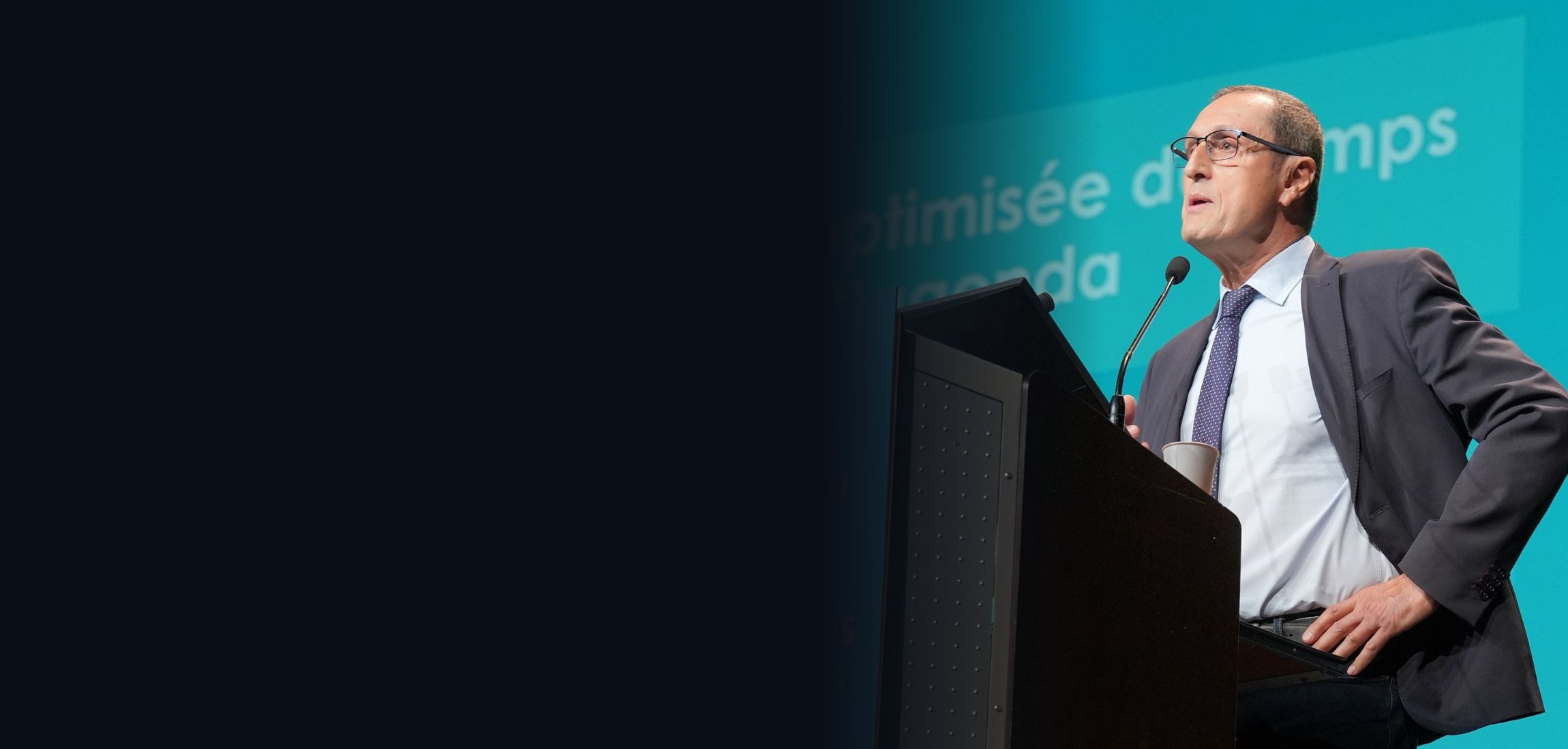 Le Dr Edmond Binhas en conférence